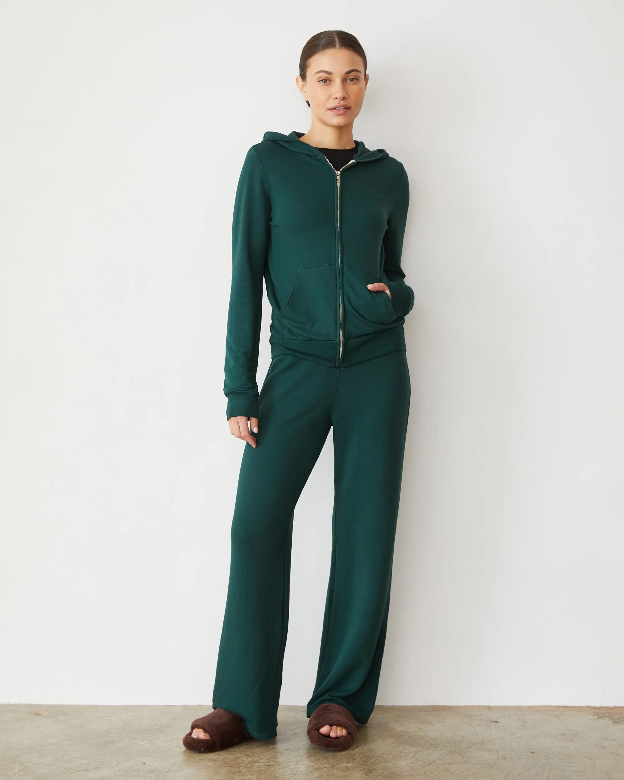Softened Edges Softfleece Zip Up Hoody