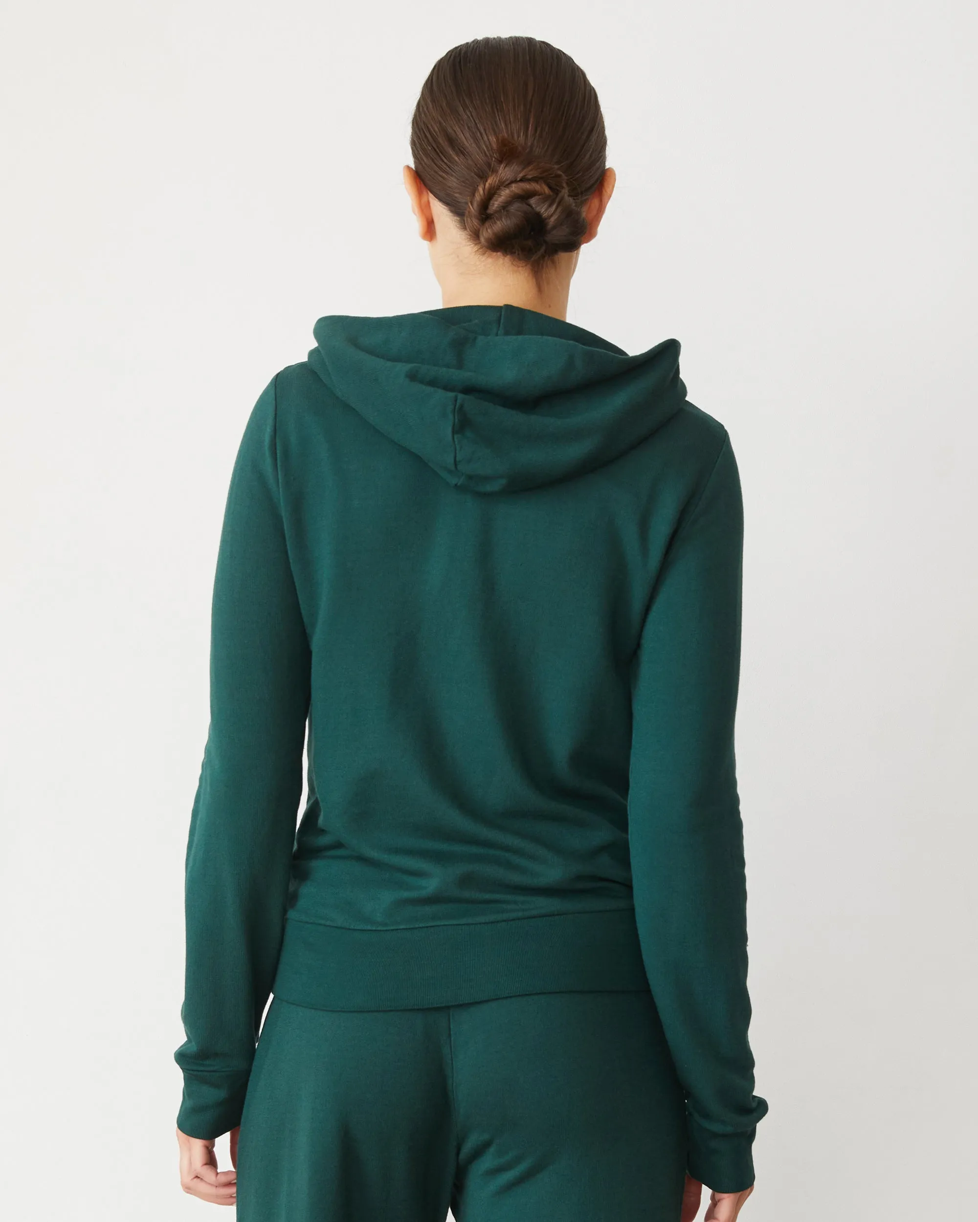Softfleece Zip Up Hoody Contemporary Cut