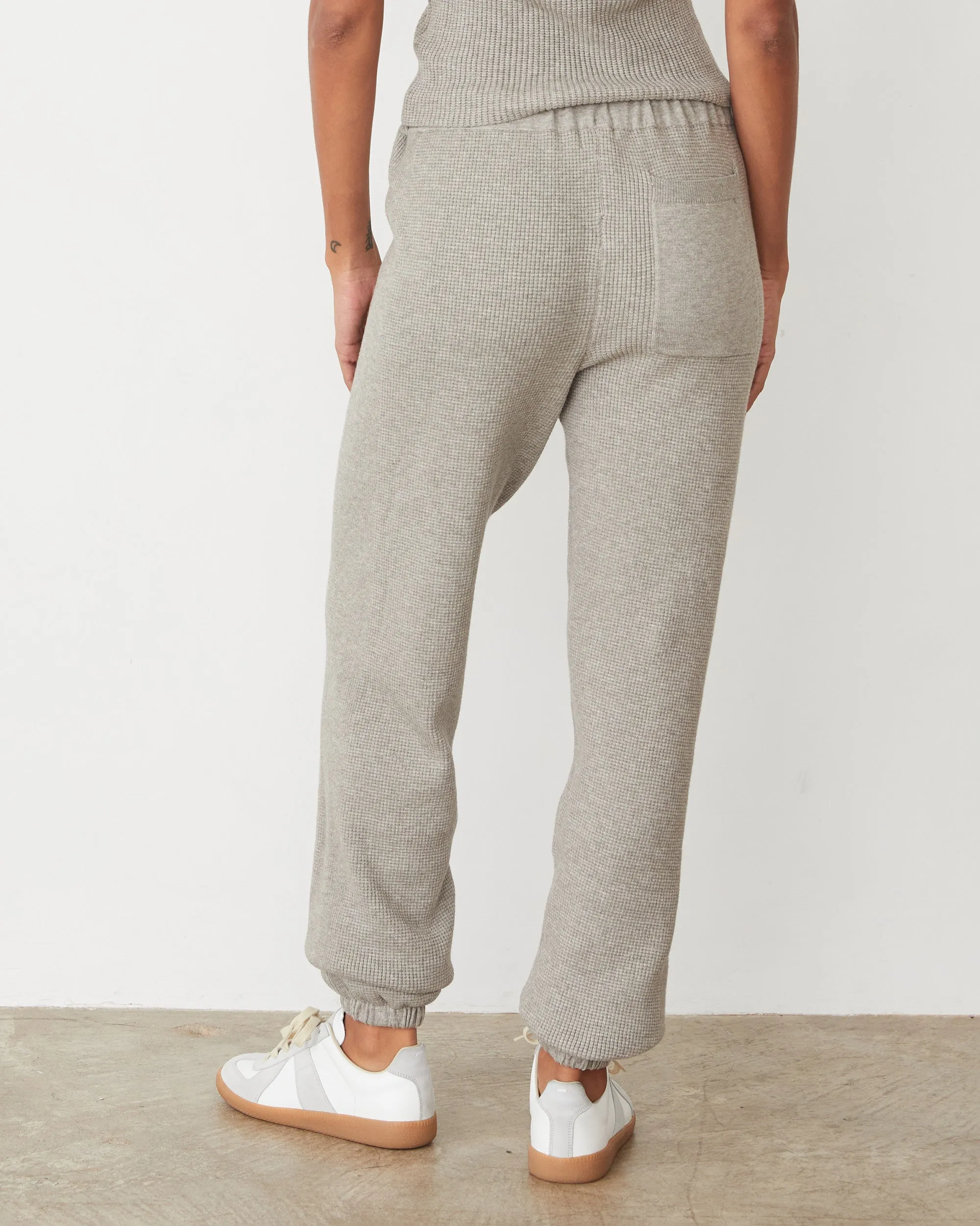 Multi Pocket Functional Design LongSleeve Softknit Rib Waffle Oversized Sweat