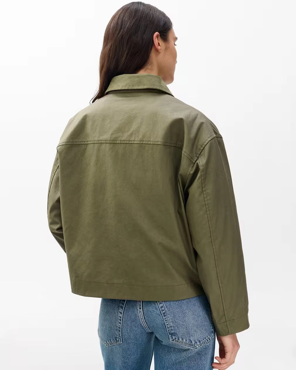 University Nonie 2-In-1 Cotton Jacket Olive