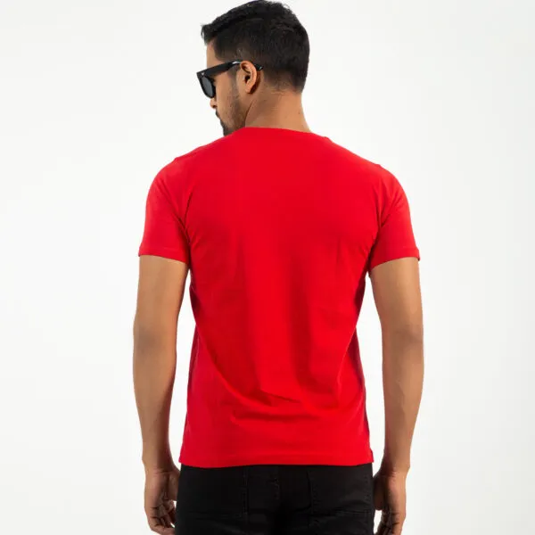 Solid Color Premium T-shirt- Red