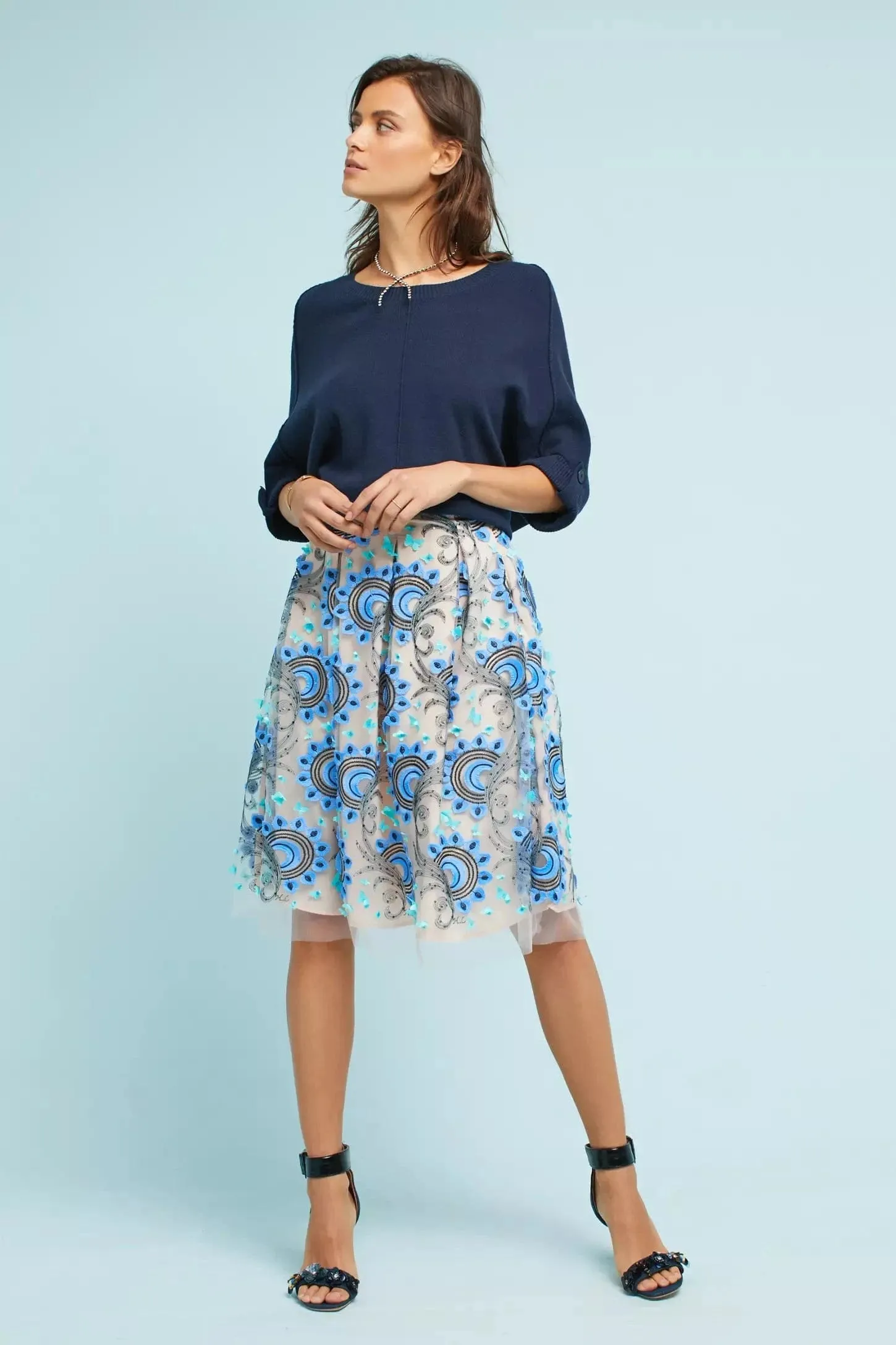 Soft Styling Polished Fit Solstice Tulle Skirt