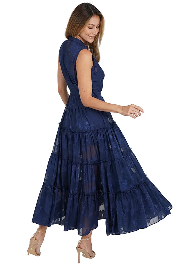 Sophie Dress Navy Delicate Touch Lightweight Fit