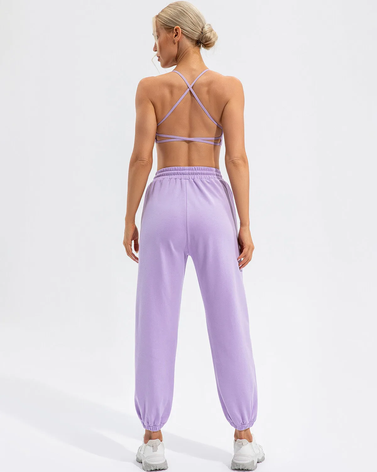 Sophie Sports Bra - Purple
