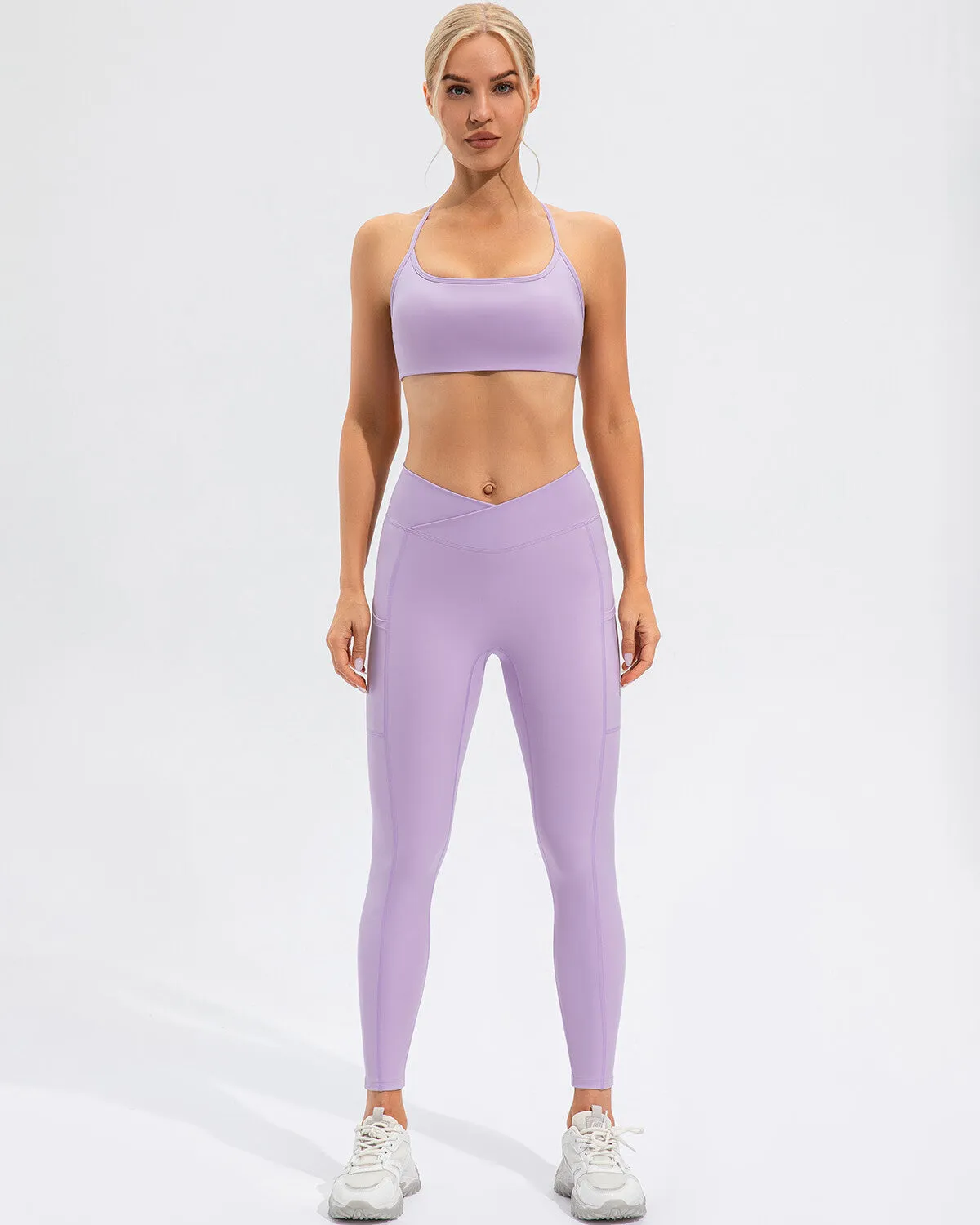 Sophie Sports Bra - Purple