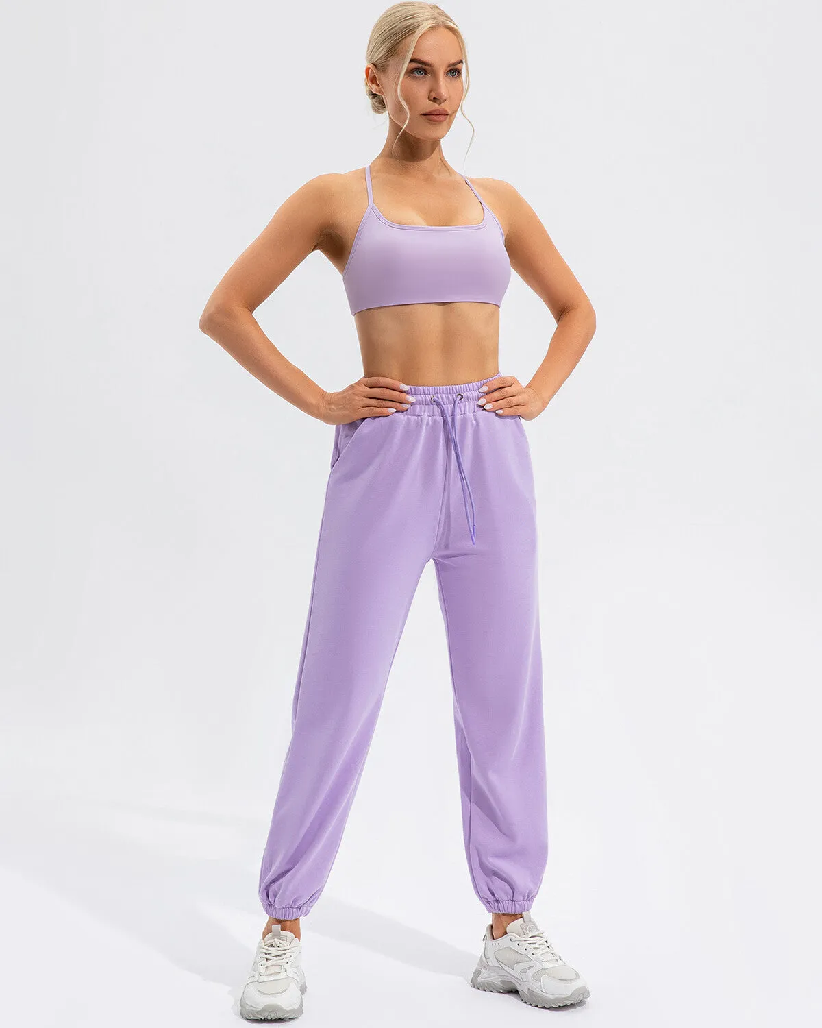 Sophie Sports Bra - Purple
