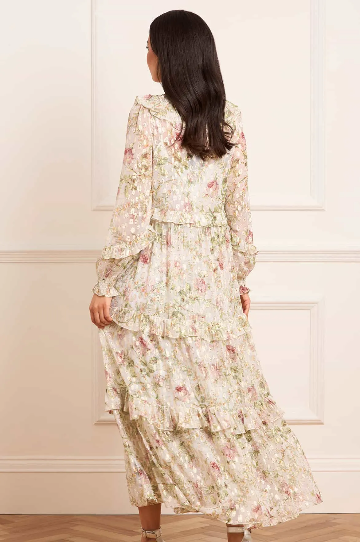 Colette's Rose Cherie Lurex Ankle Gown Classic Layers soft elegance