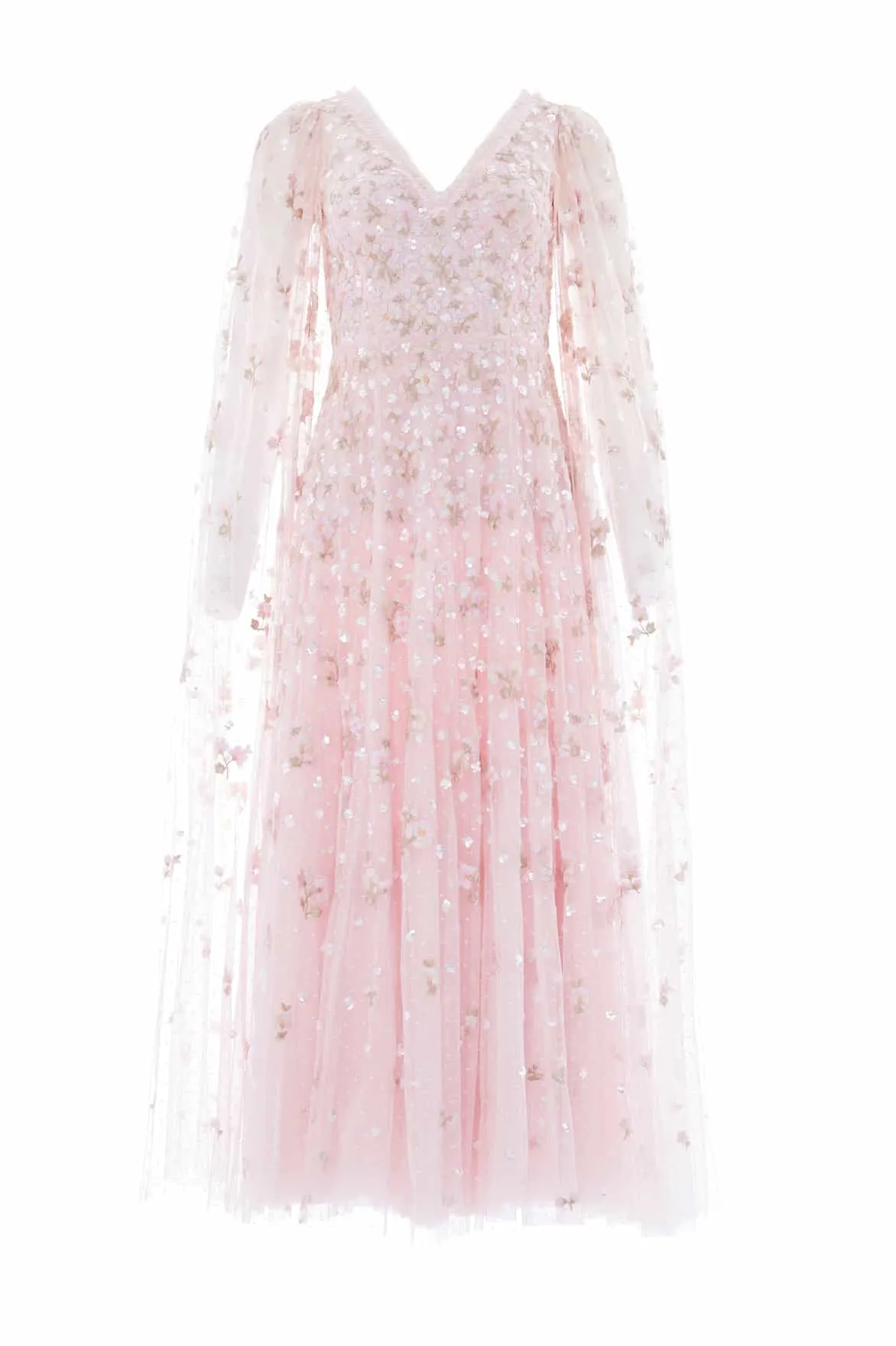 Dahlia Ditsy Ankle Gown Linen Soft solo wear