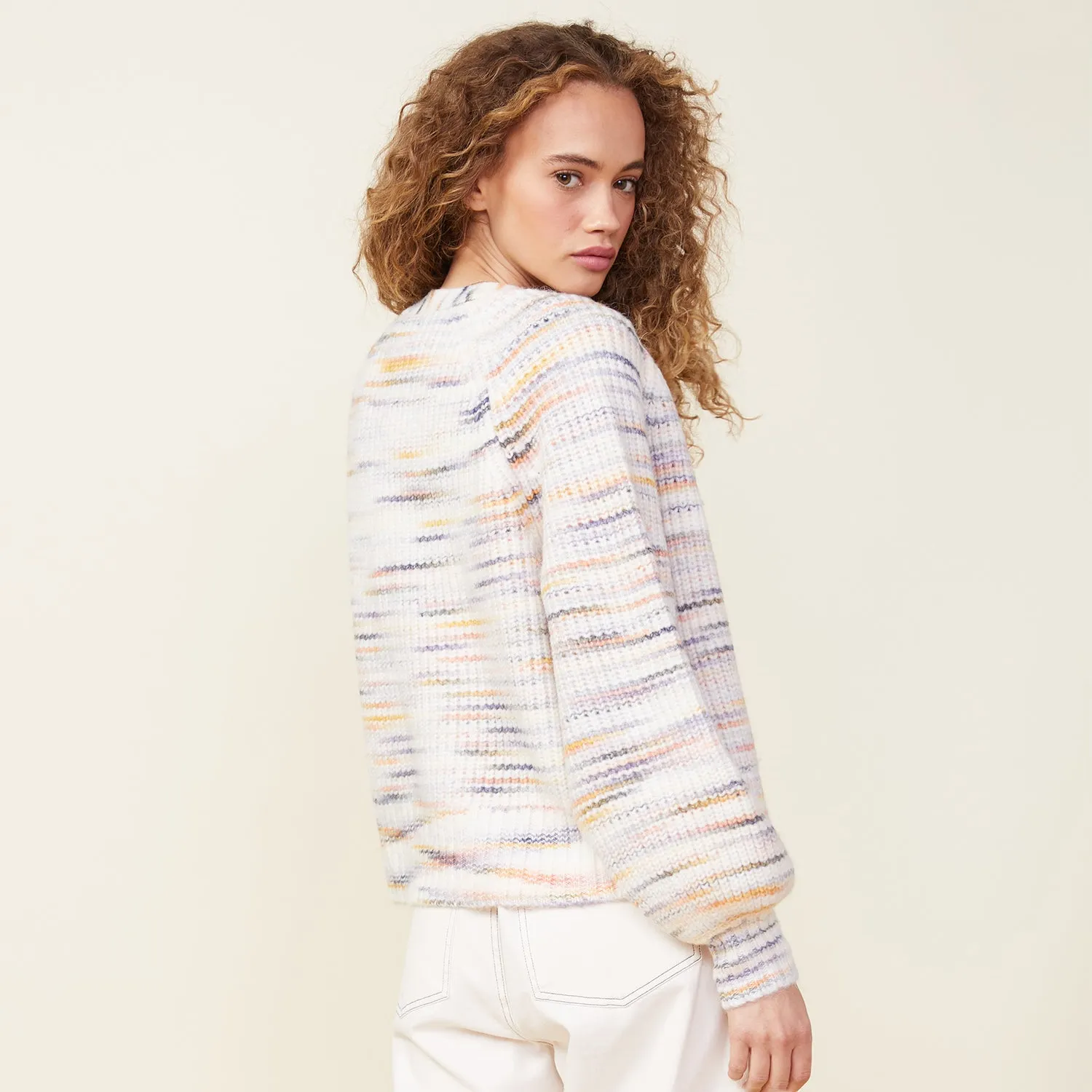 SeamFree Knitting Space Dye Sweater Cardigan