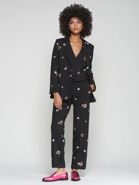 SPARKLE FLORAL BLAZER moonlight Warm Protection