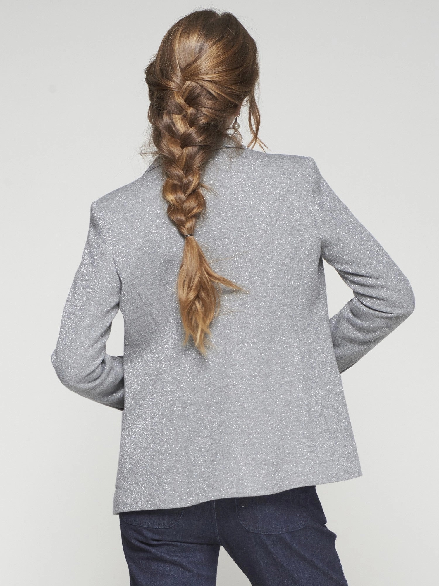 Performance Layer SPARKLE JERSEY BLAZER