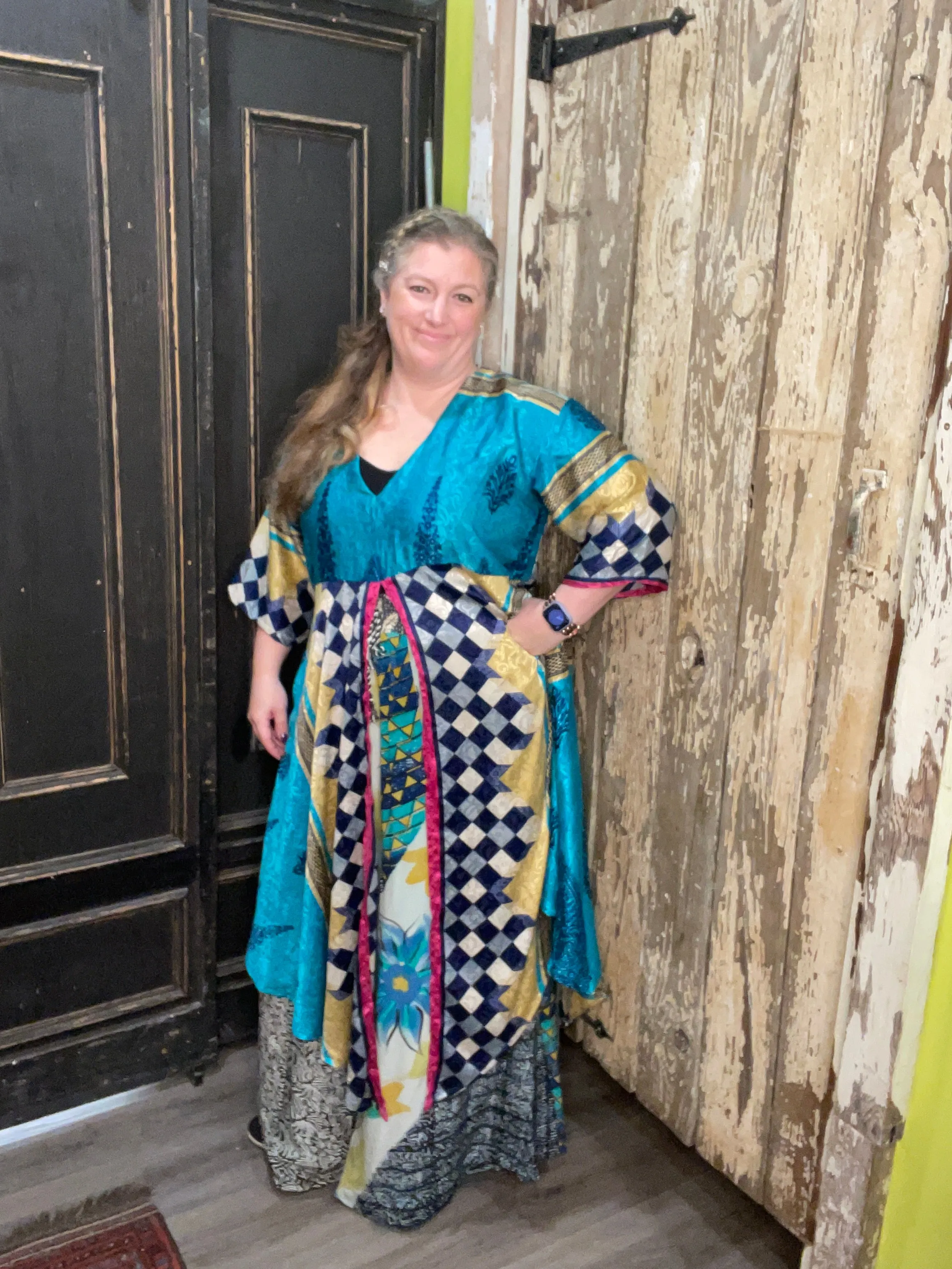 Split Midi Dress #007 by Kantha Bae