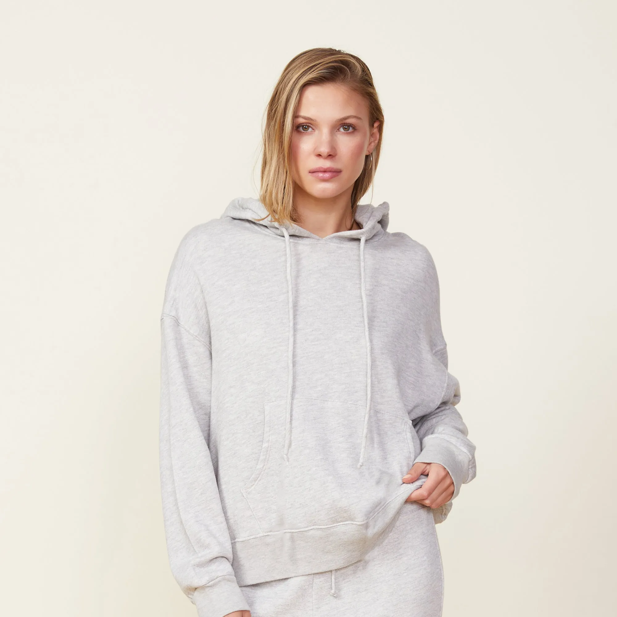 Casual event dress Fleece Slouchy Pullover Hoody