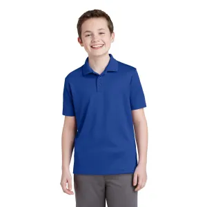 Sport-Tek Youth True Royal PosiCharge RacerMesh Polo