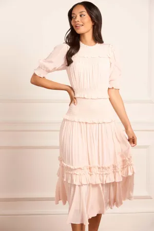 Emilia Crepe Ballerina Dress Urban Light