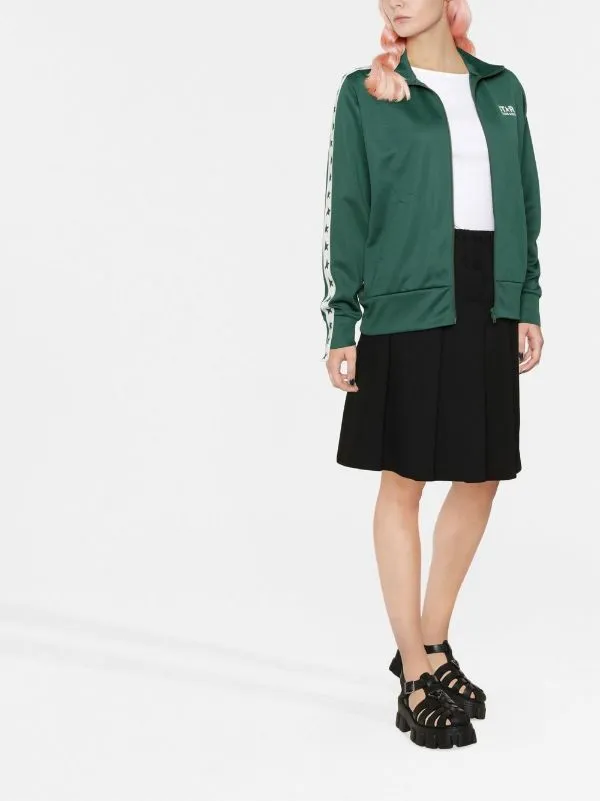 star log-print sports jacket