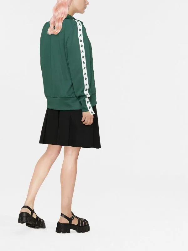 star log-print sports jacket