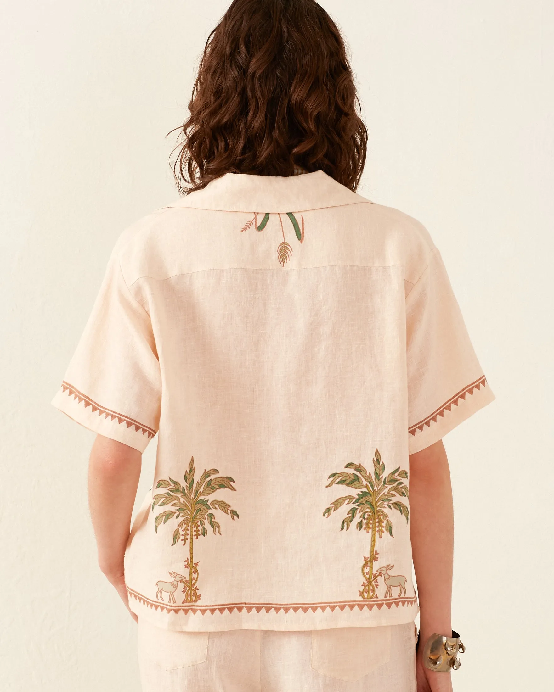 Stevie Sanded Palm Shirt