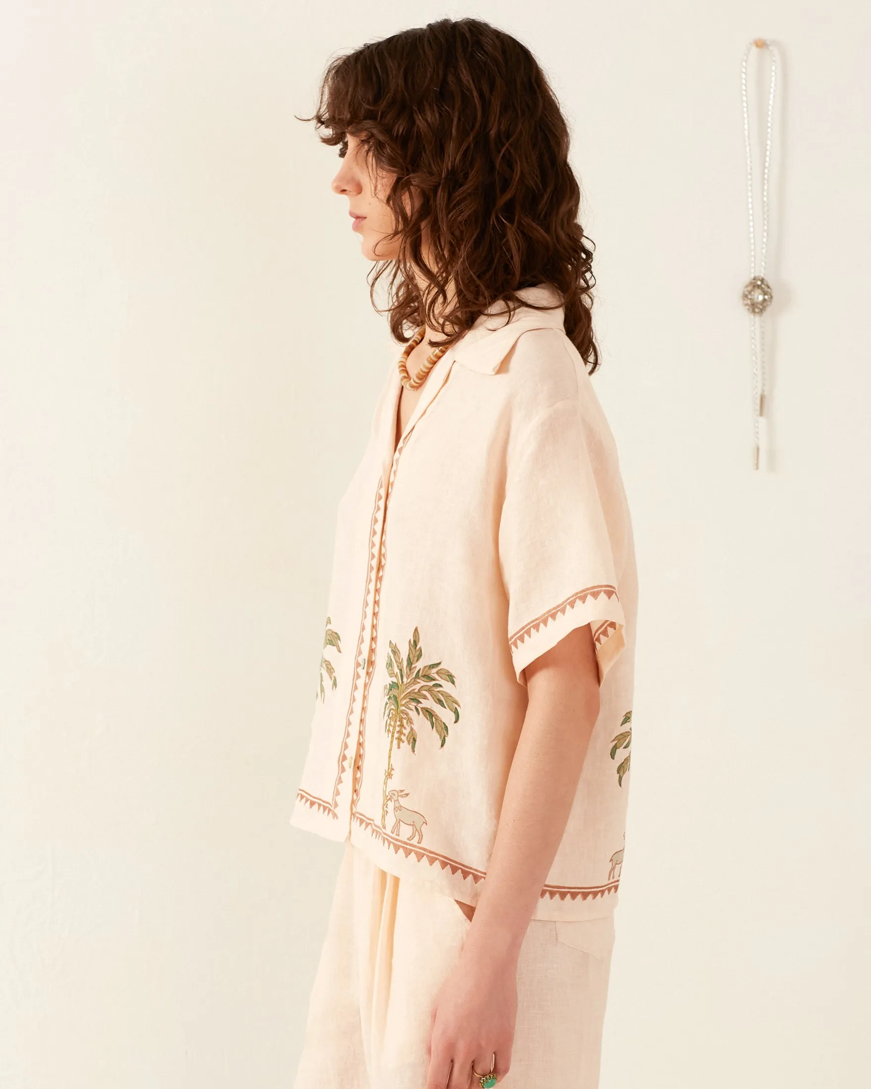 Stevie Sanded Palm Shirt