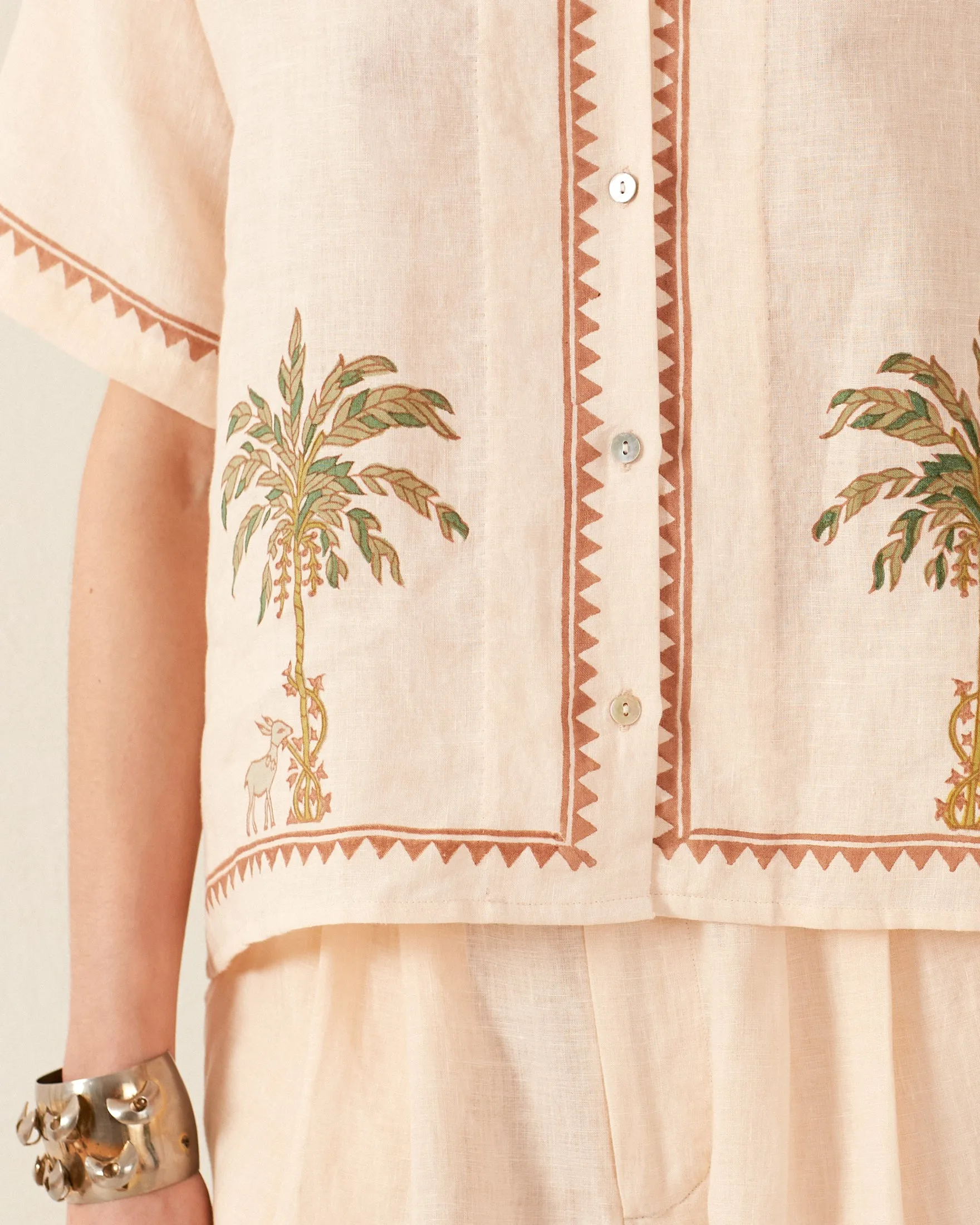 Stevie Sanded Palm Shirt
