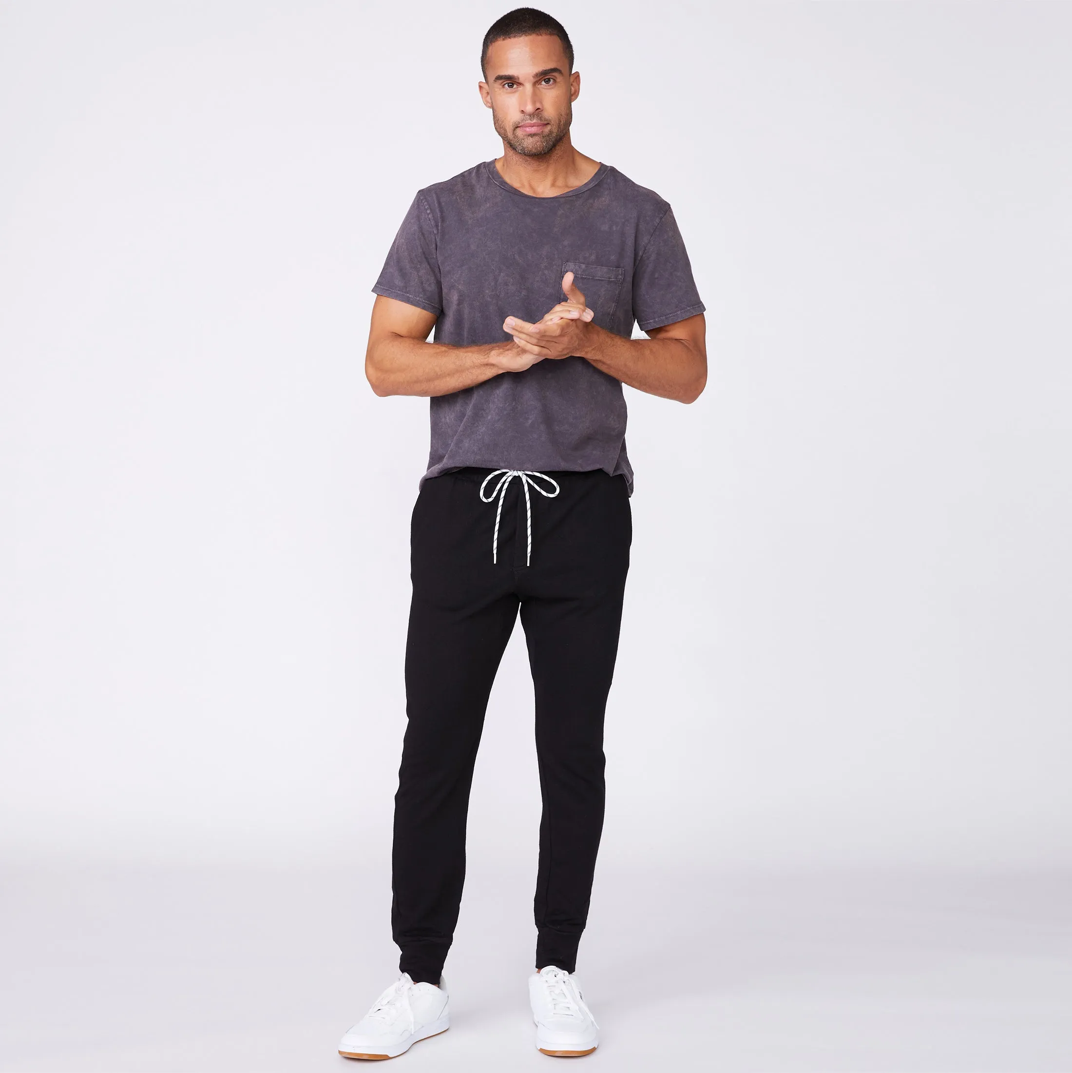 ZeroWaste Construction Wear Resistant Fabric Stone Wash Relaxed Pocket Crew