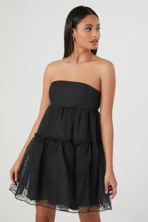 Strapless Bow Fit &amp; Flare Dress
