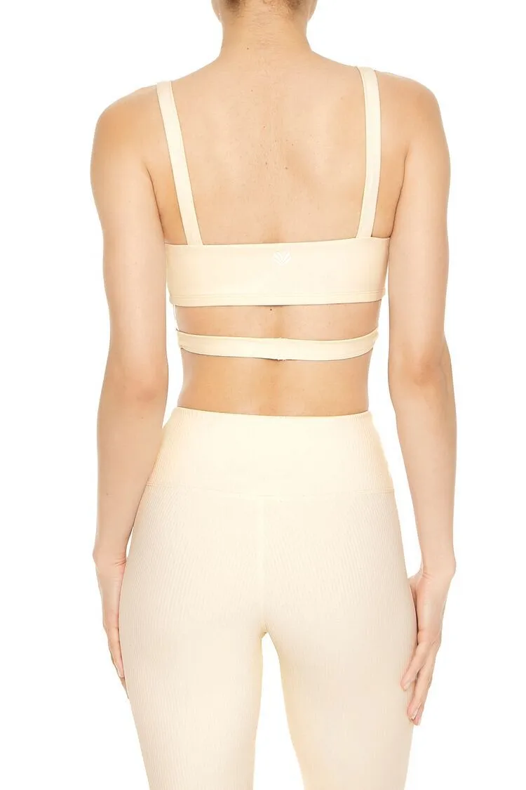 Strappy Longline Sports Bra