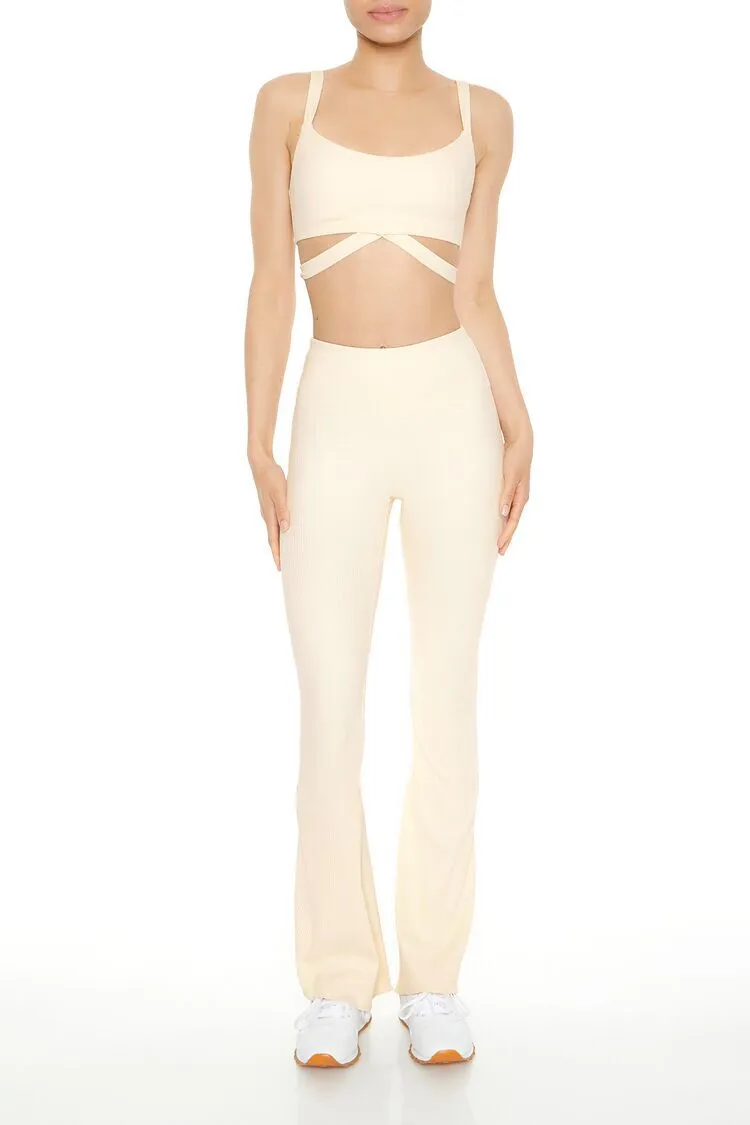 Strappy Longline Sports Bra