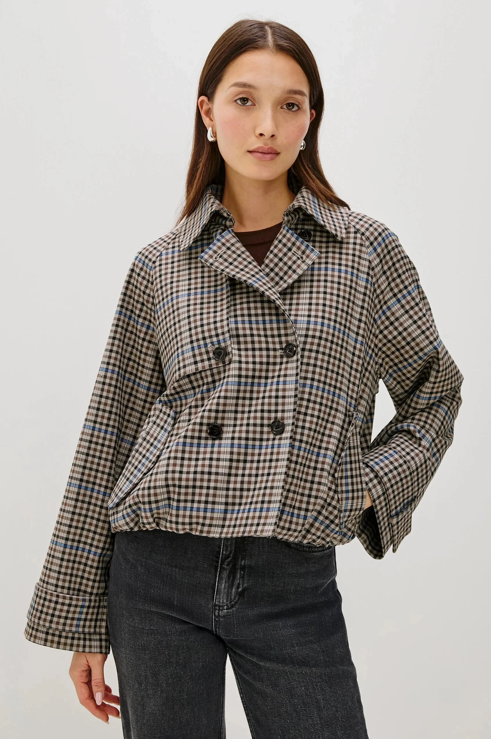 Jett Jacket Mocha Check Facilitate Functional Gear