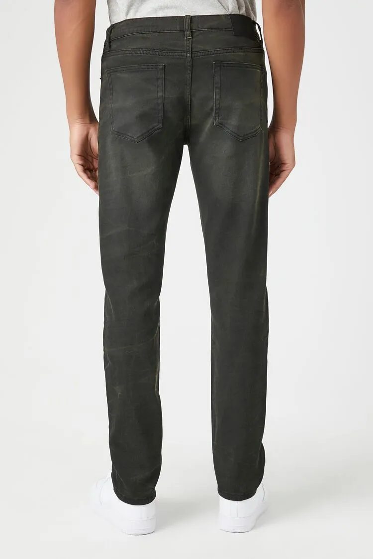 Stretch-Denim Slim-Fit Jeans