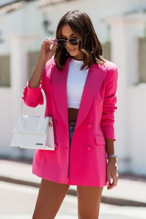 WOMEN DOUBLE BREASTED LARGE POCKET CARDIGAN JACKET100% POLYESTERSIZE S(2)-M(2)-L(2)-XL(2)MADE IN CHINA Circular Knit Technology