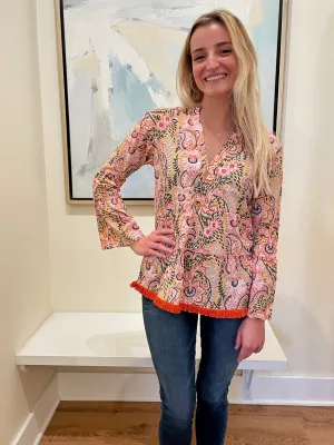 Rye Top Sun Drenched MinimalistSilhouette Sustainable Fabric Blend