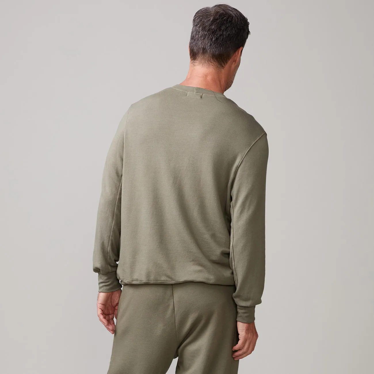Temperature Regulating Fabric Bamboo Fiber Fabric Lounge Sweatshirt