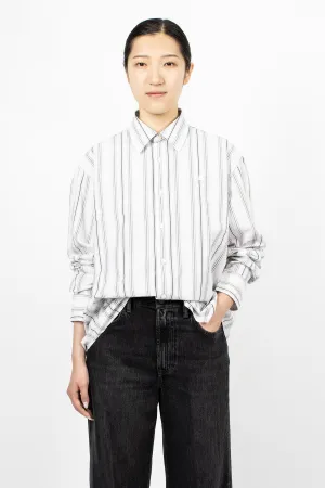 Stripe Shirt Grey/Light Pink