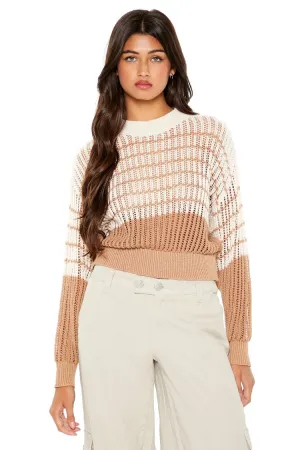 Striped &amp; Colorblock Sweater