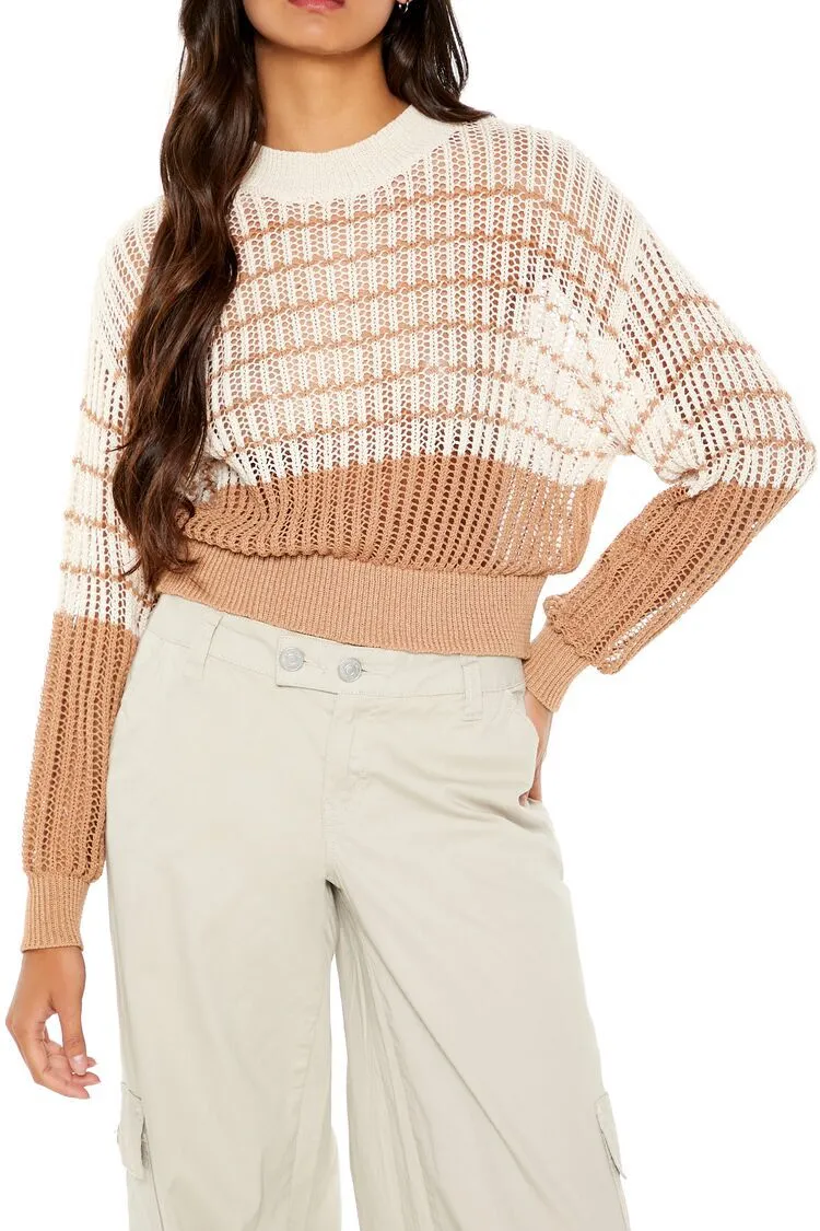 Striped &amp; Colorblock Sweater