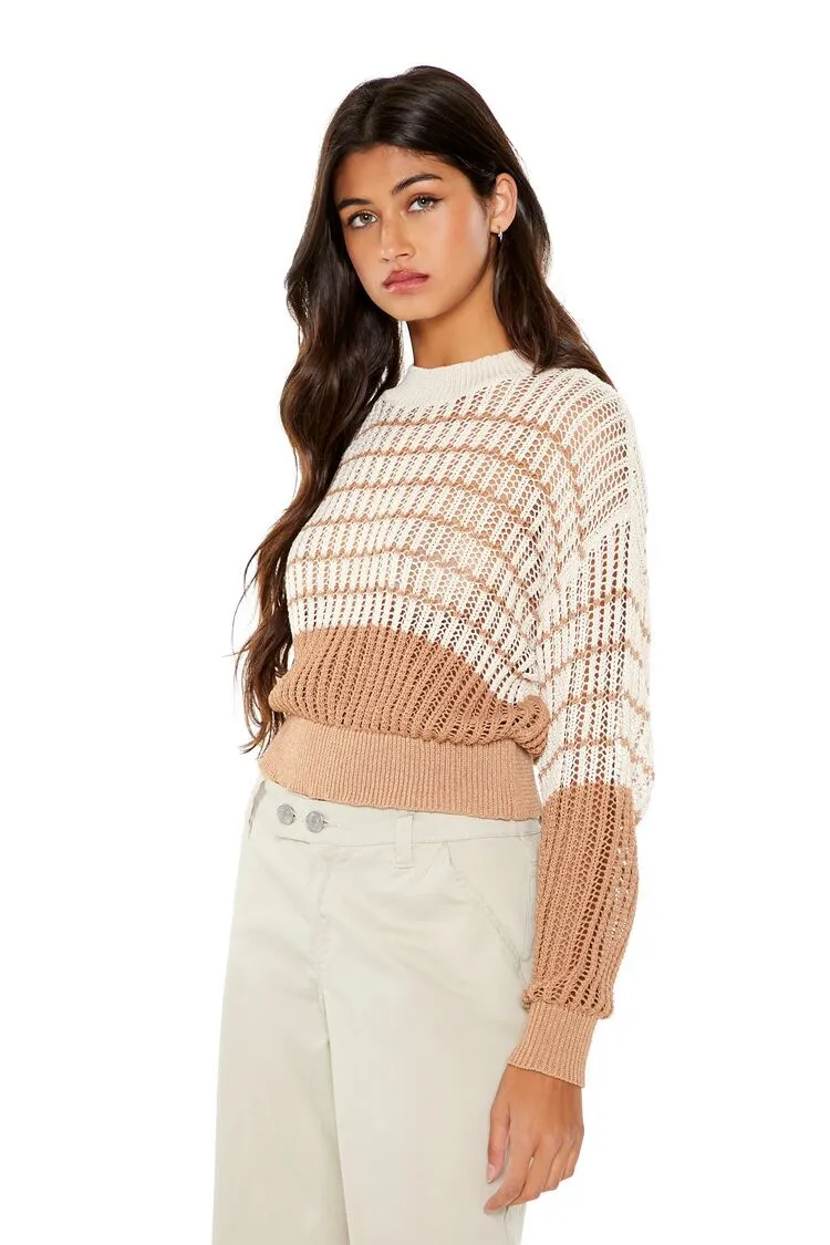 Striped &amp; Colorblock Sweater