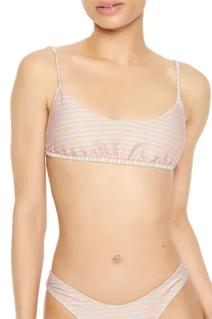 Striped Bikini Top