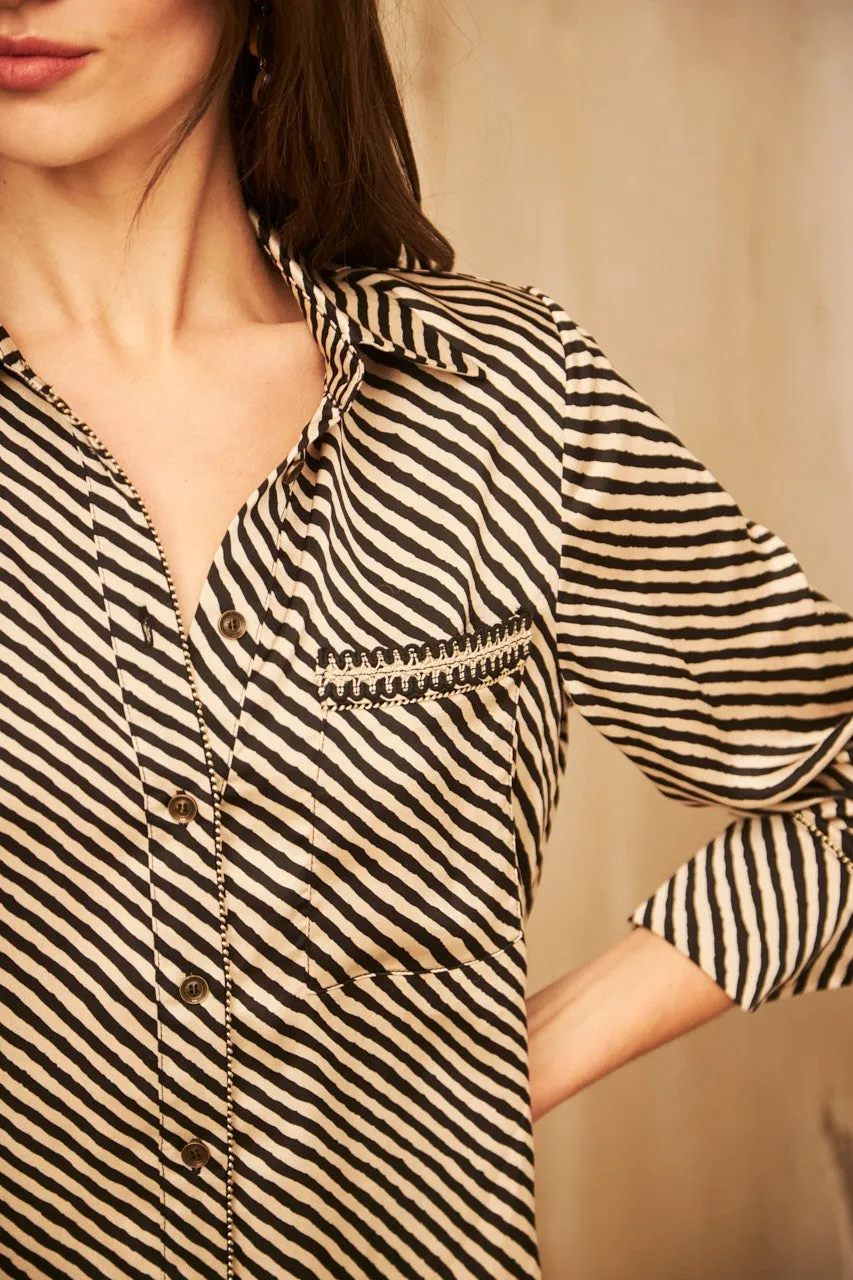 Striped Blouse