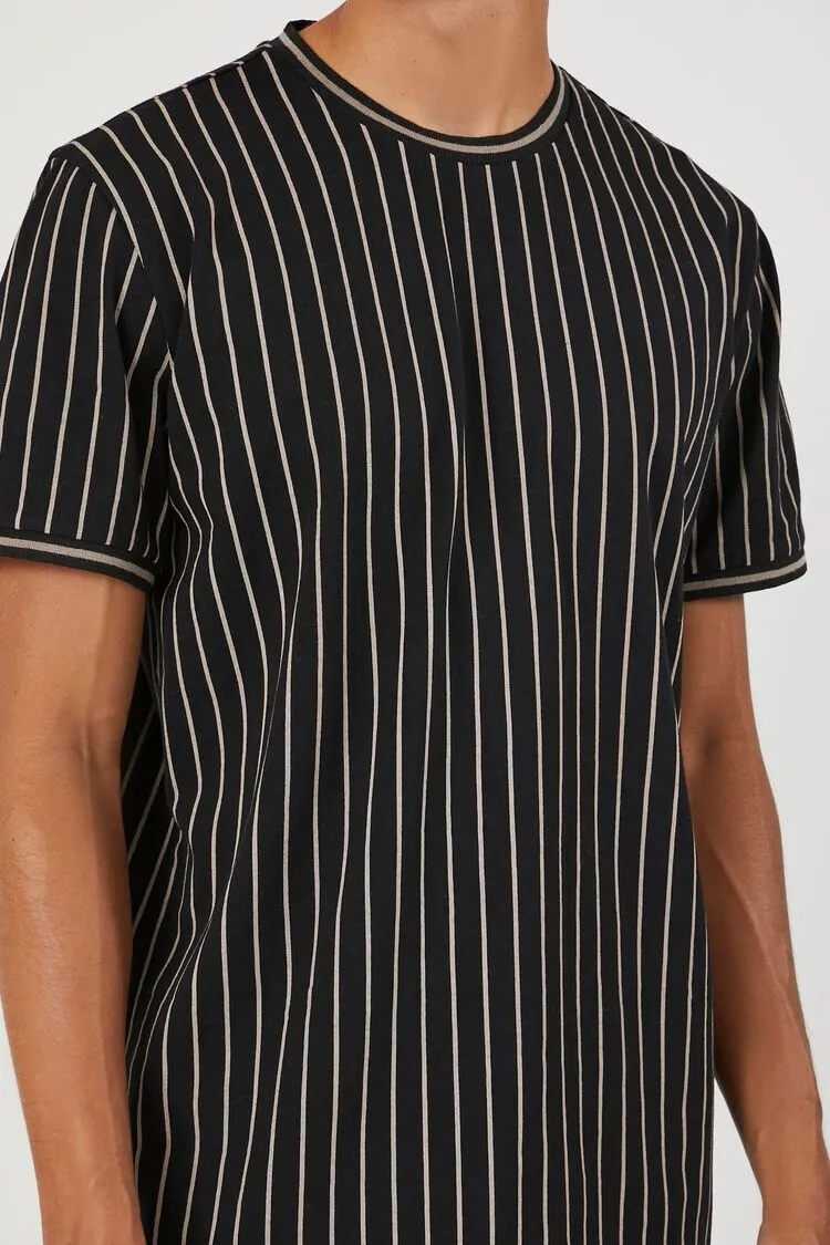 Striped Crew-Neck Tee