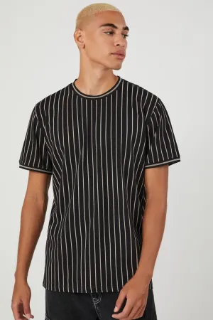 Striped Crew-Neck Tee