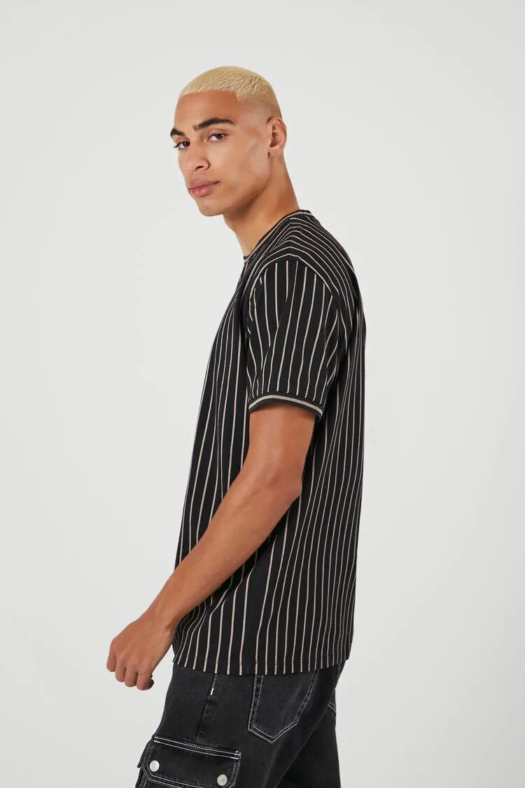 Striped Crew-Neck Tee