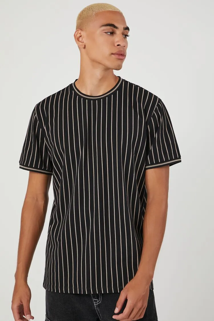 Striped Crew-Neck Tee