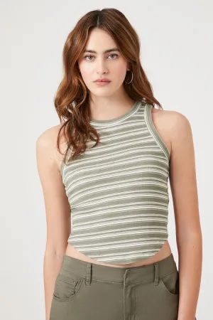 Striped Racerback Tank Top