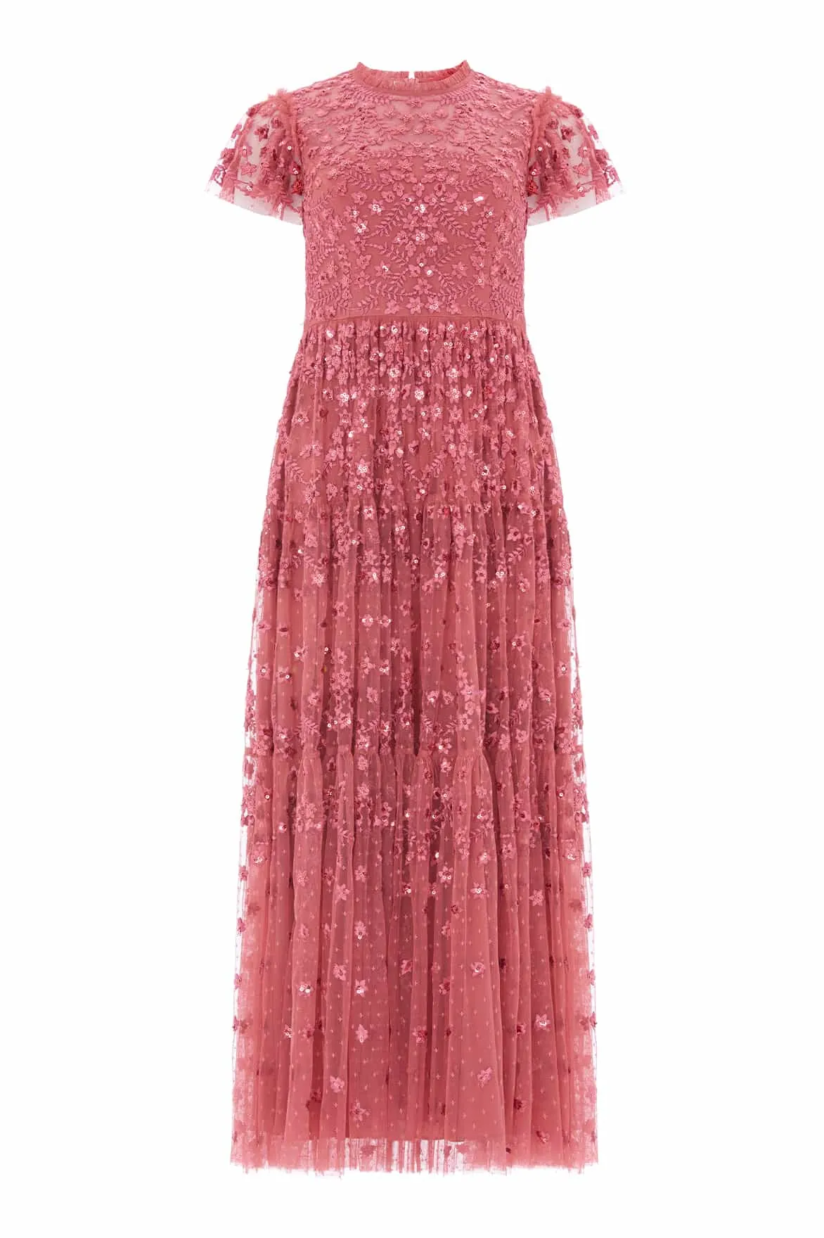 Clover Short Sleeve Ankle Gown Power Soft
