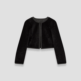 bike tour Maurice Embossed Shearling Jacket