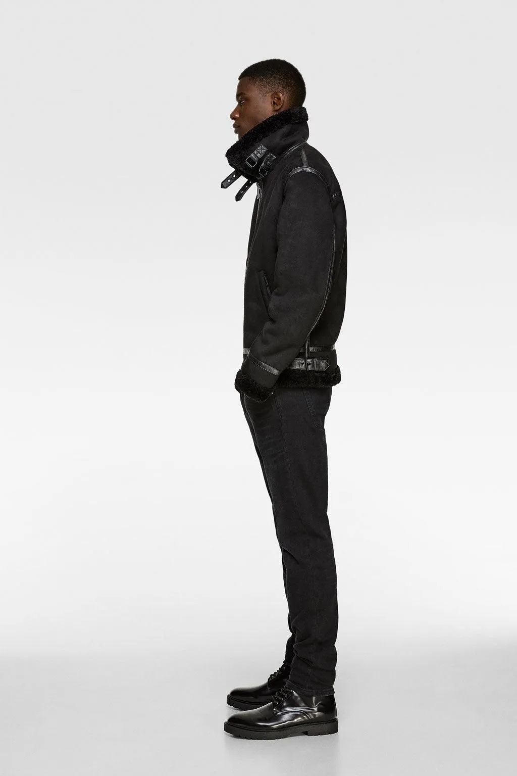 Suede Lapel Jacket – Soft Winter Coat with Casual Elegance in Solid Colors
