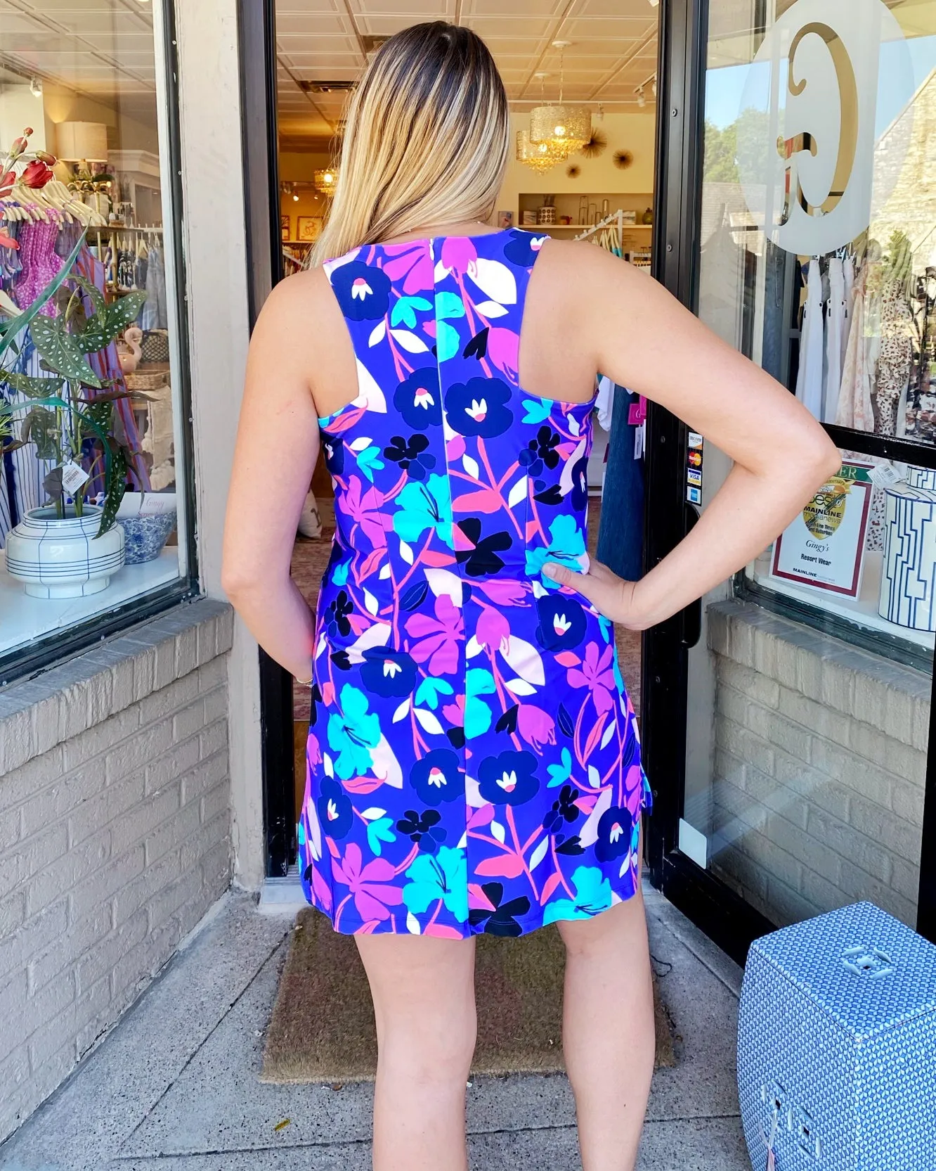 Summer Skort Dress Jungle Flower summer breeze Breathable Feel