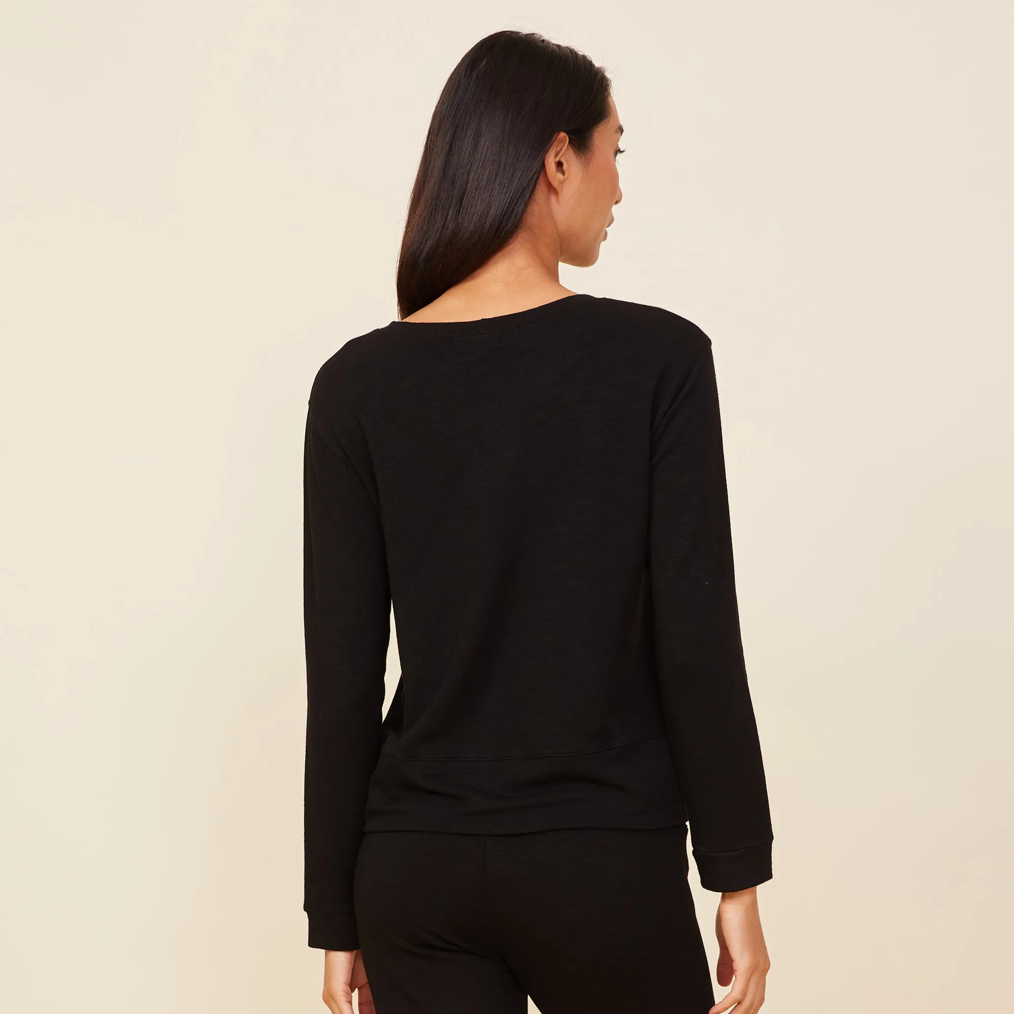Supersoft Crew Neck Sweatshirt Garden Fresh Luxe Touch