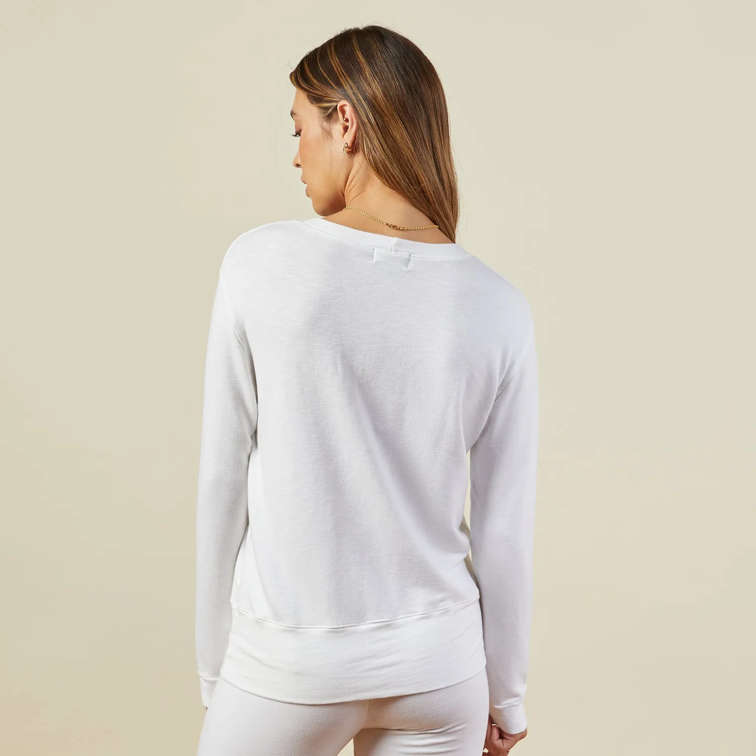 Supersoft Crew Neck Sweatshirt Smart Comfort Versatile Comfort